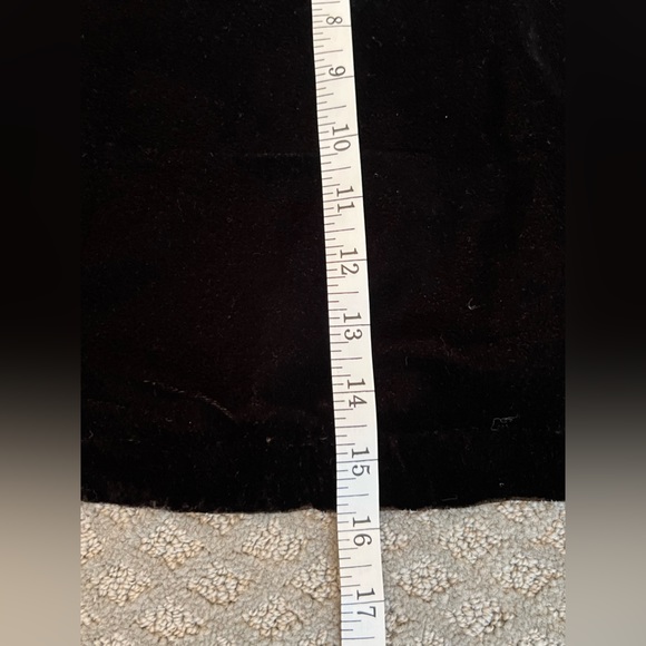 Stunning Ramy Brook Black Velvet dress w/ rhinestones, sexy, luxurious, classy - Picture 8 of 8